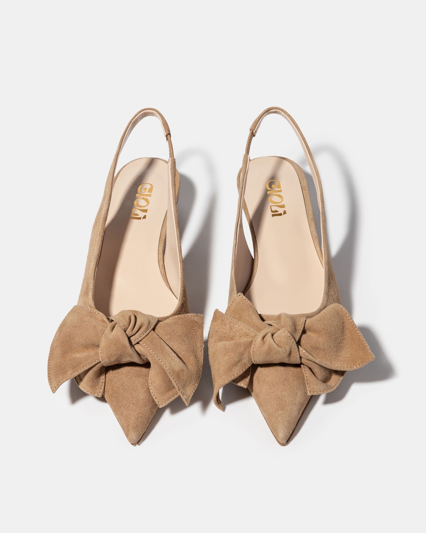 Bow slingback flat