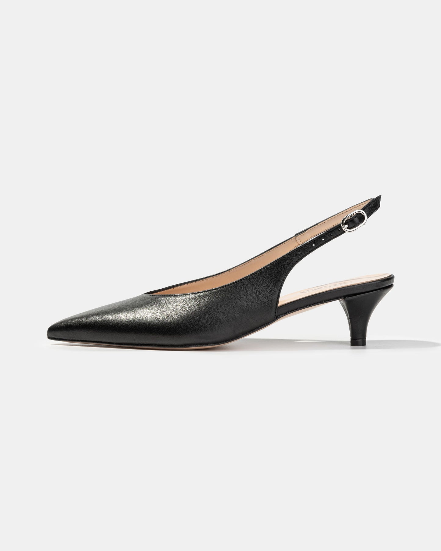 Slingback pump