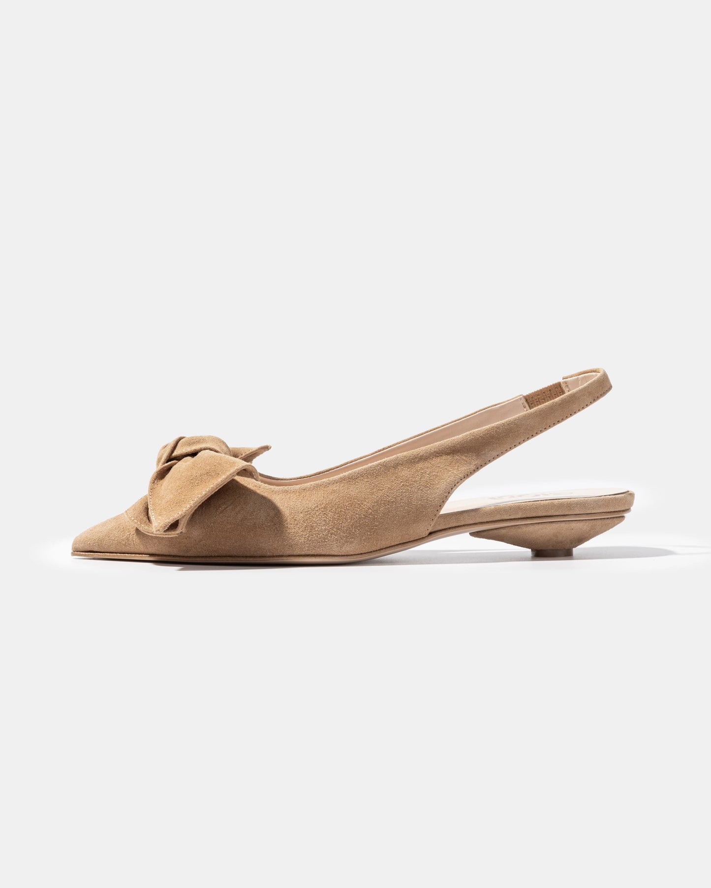 Bow slingback flat